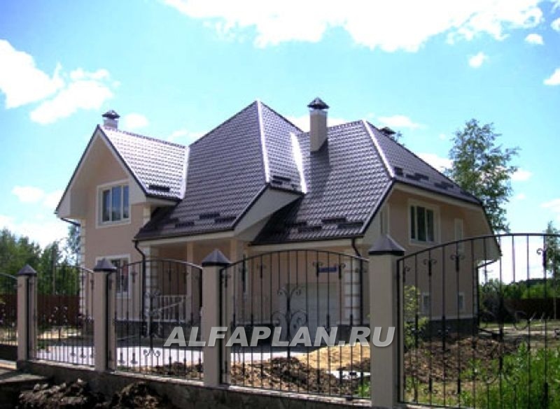 Строительство дома по проекту 44A - фото №8