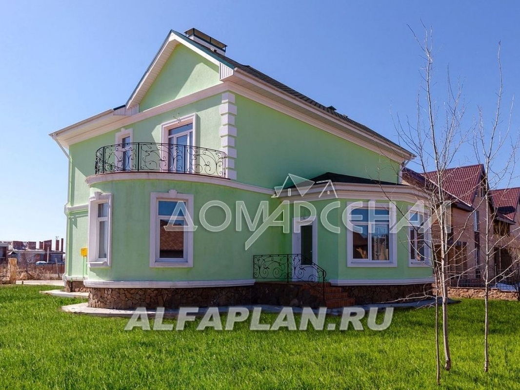 Строительство дома по проекту 49E - фото №4