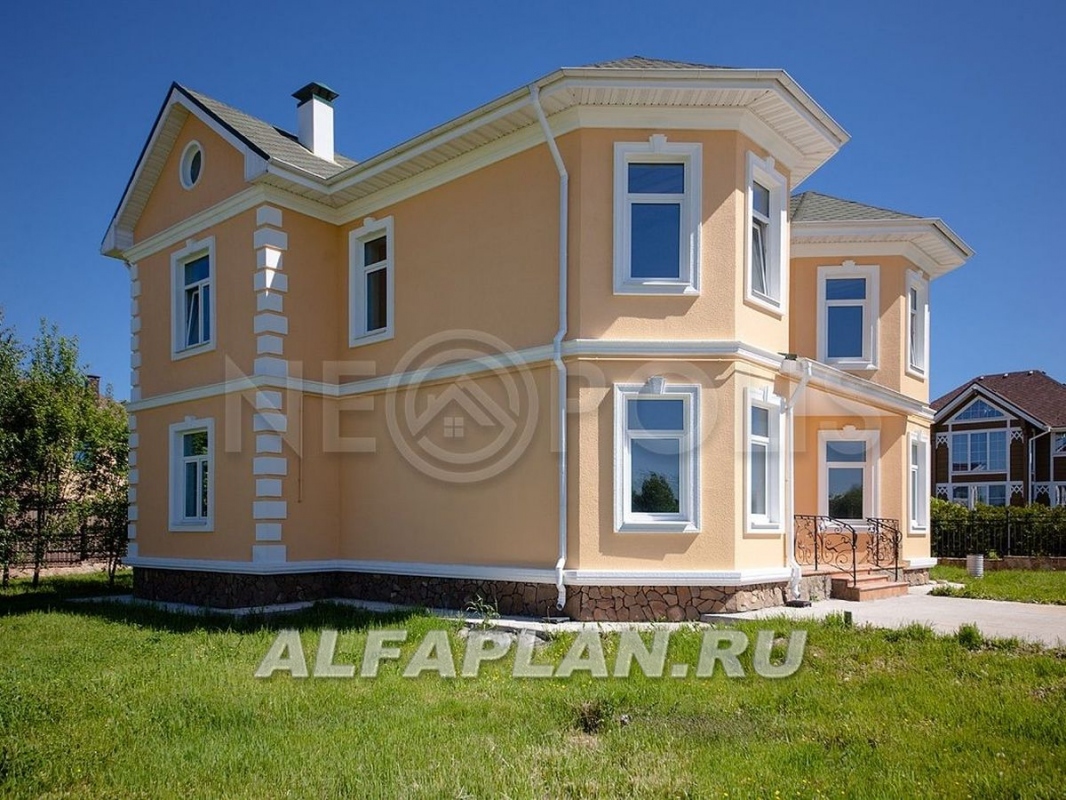 Строительство дома по проекту 49E - фото №5