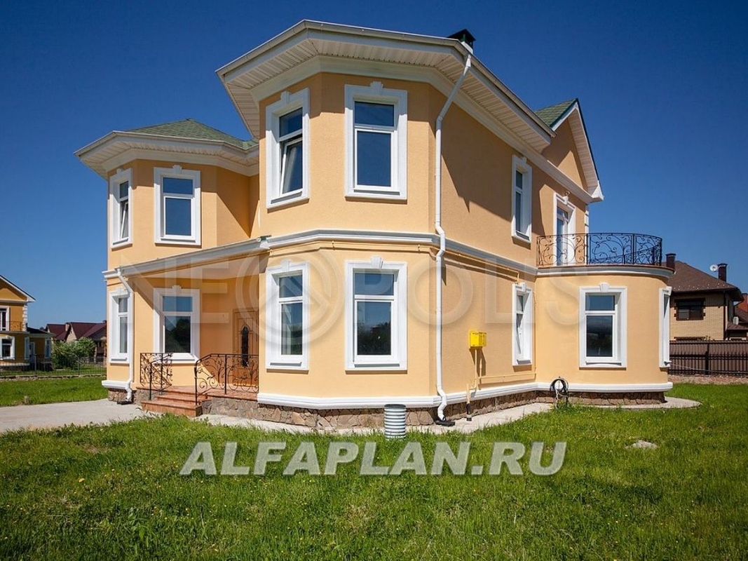 Строительство дома по проекту 49E - фото №7