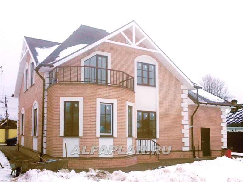 Строительство дома по проекту 50B - фото №7