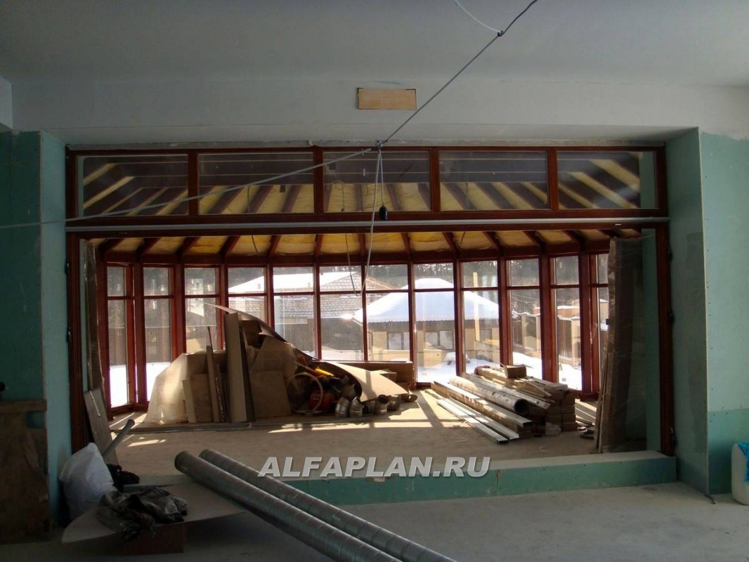 Строительство дома по проекту 58A - фото №13