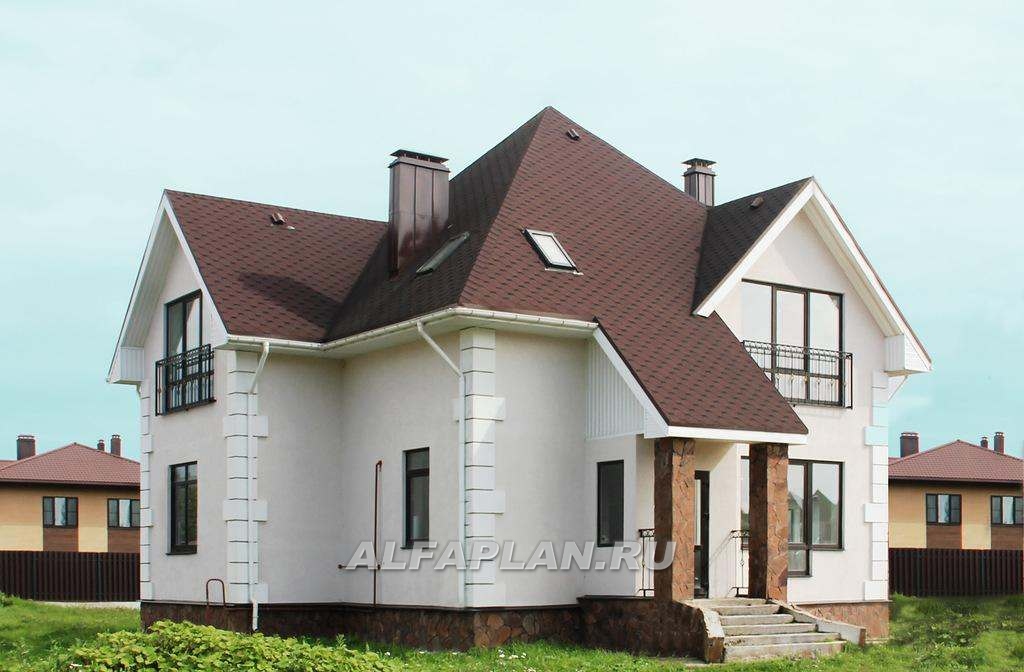 Строительство дома по проекту 61A - фото №2