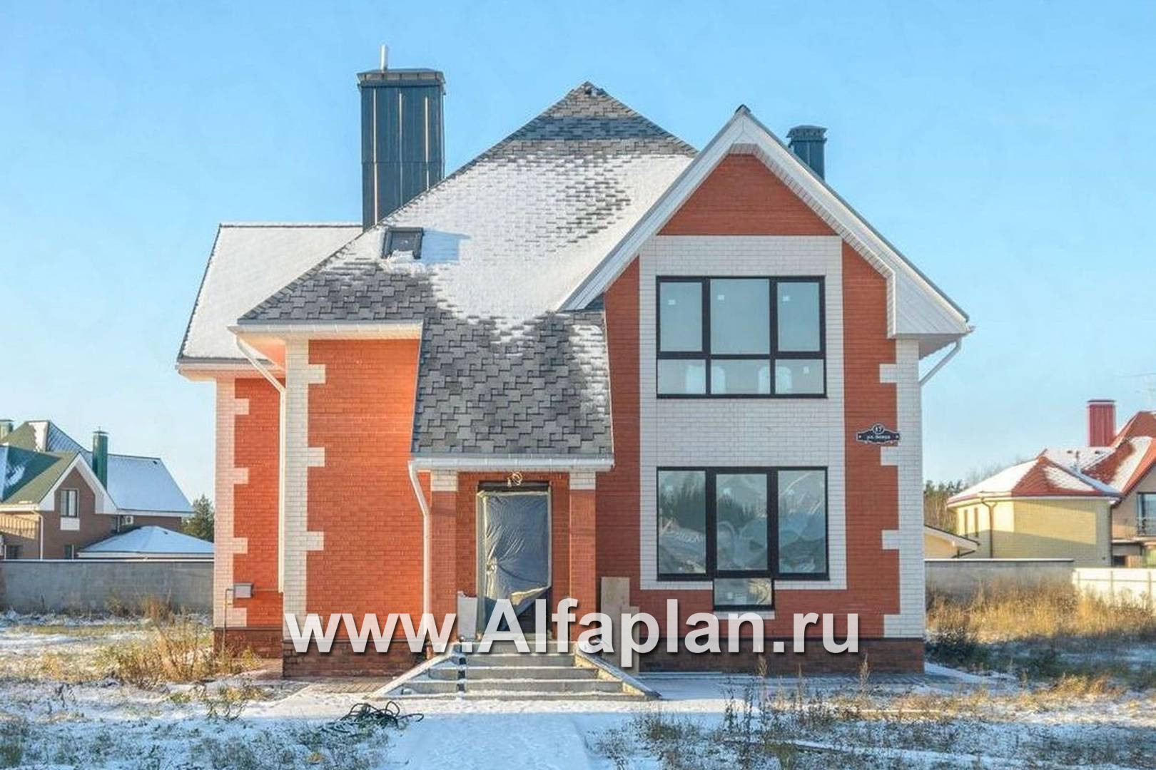 Строительство дома по проекту 61A - фото №2