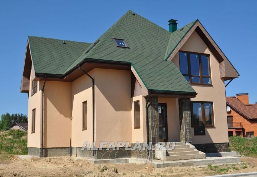 Строительство дома по проекту 61A - фото №1