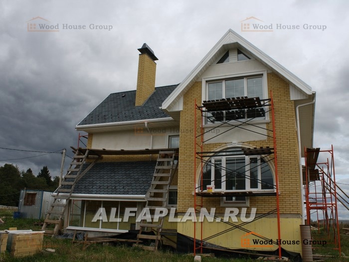 Строительство дома по проекту 69A - фото №4