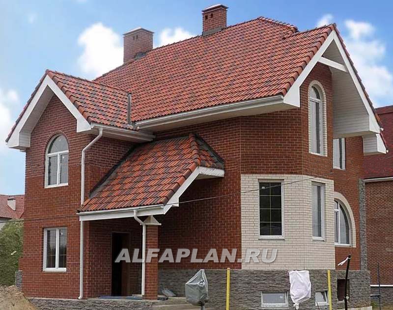 Строительство дома по проекту 70B - фото №2