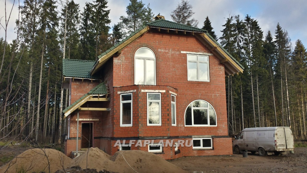 Строительство дома по проекту 70B - фото №5