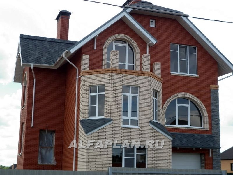 Строительство дома по проекту 70K - фото №1