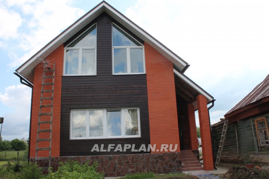 Строительство дома по проекту 71B - фото №1