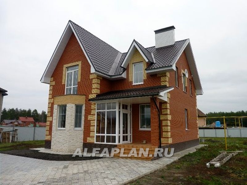 Строительство дома по проекту 73B - фото №10