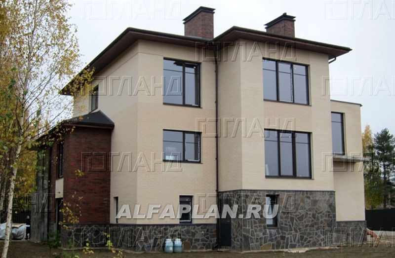 Строительство дома по проекту 77A - фото №3