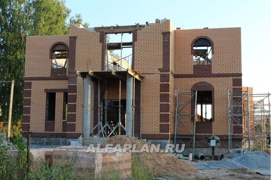 Строительство дома по проекту 78A - фото №6