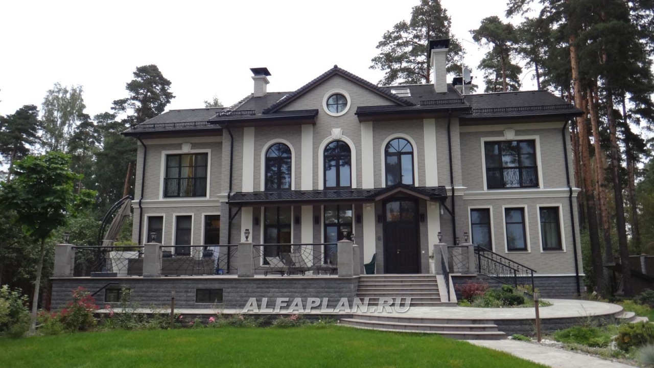 Строительство дома по проекту 81A - фото №1