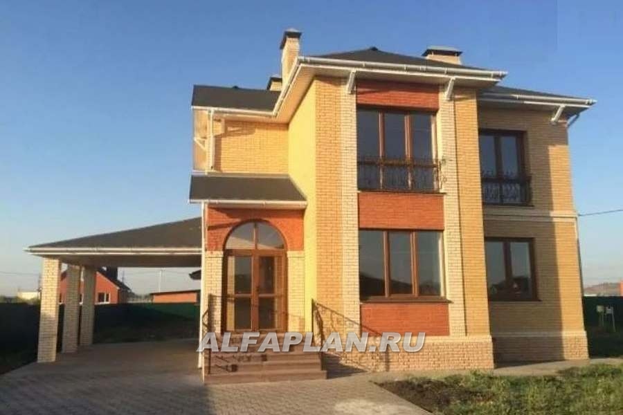 Строительство дома по проекту 82A - фото №3