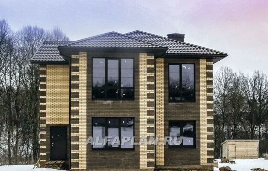 Строительство дома по проекту 82A - фото №9