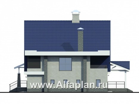 Проекты домов Альфаплан - «Тау Кита» - на Тау Ките - вся жизнь в красоте - превью фасада №2